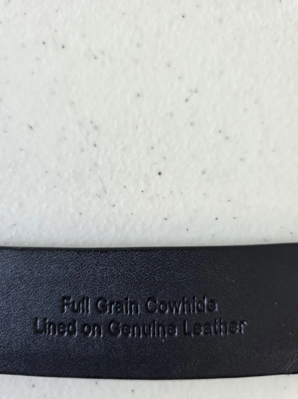 Penguin Full‎ Grain Cowhide Leather Belt Size 40 Blue Casual Preppy Office